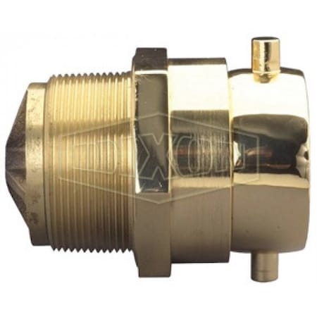 Dixon Pin Lug Spring Check Snoot, 3 in Nominal, Female NST NH x MNPT End Style, Cast Brass CSSTM30F30T-P